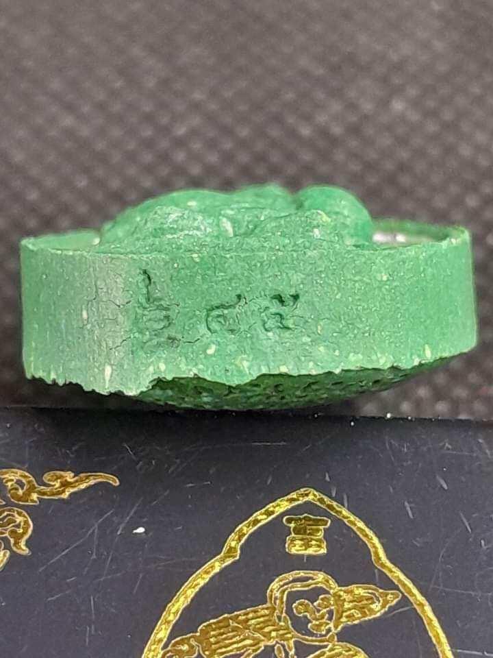 Authentic Phra Sivali Amulet by Luang Pu To from Wat Tham Singto Thong, Inlaid Gemstones and Takrut, Created in 2565