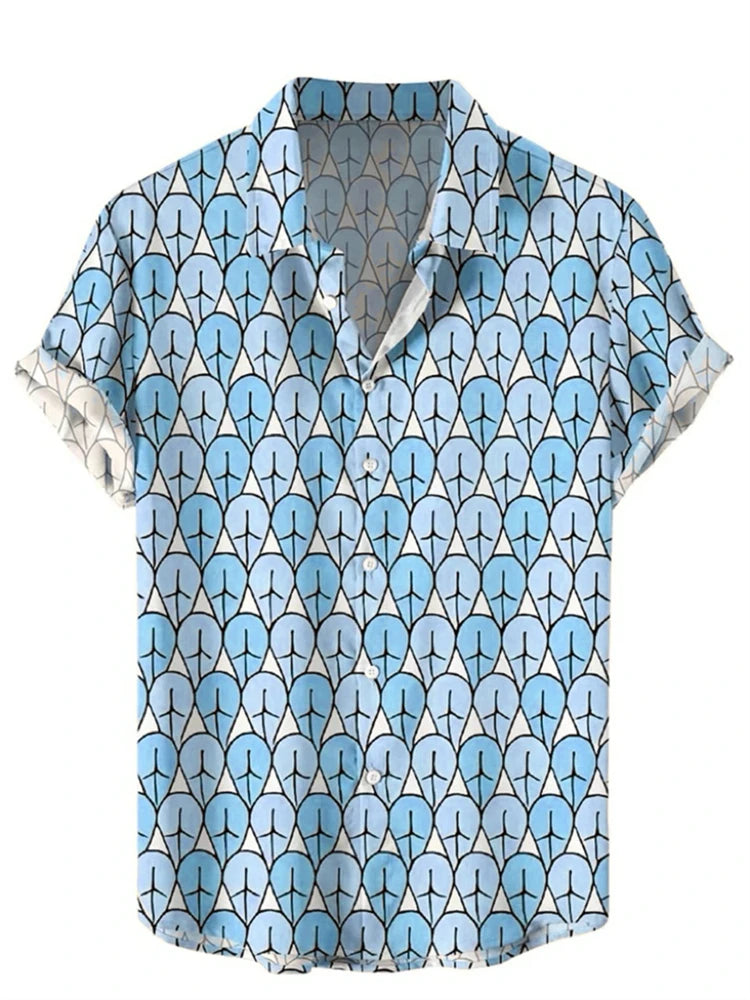 🏝️ The Island-Luxe 3D Masterpiece: Premium Men’s Hawaiian Shirt (S-6XL) – High-Definition 3D Digital Print, Ultra-Breathable Performance Fabric, and Sophisticated Plus-Size Casual Silhouette rfv1549