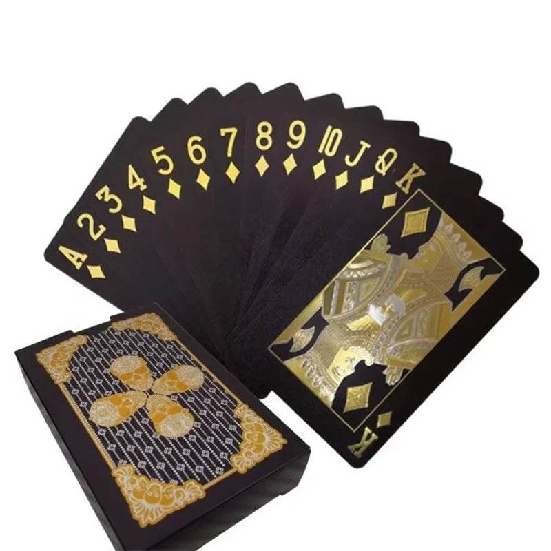 Multi-Style Color Playing Card Set - Waterproof Thai Poker Cards for Board Games, Perfect for Magic & More! Cross Skull
