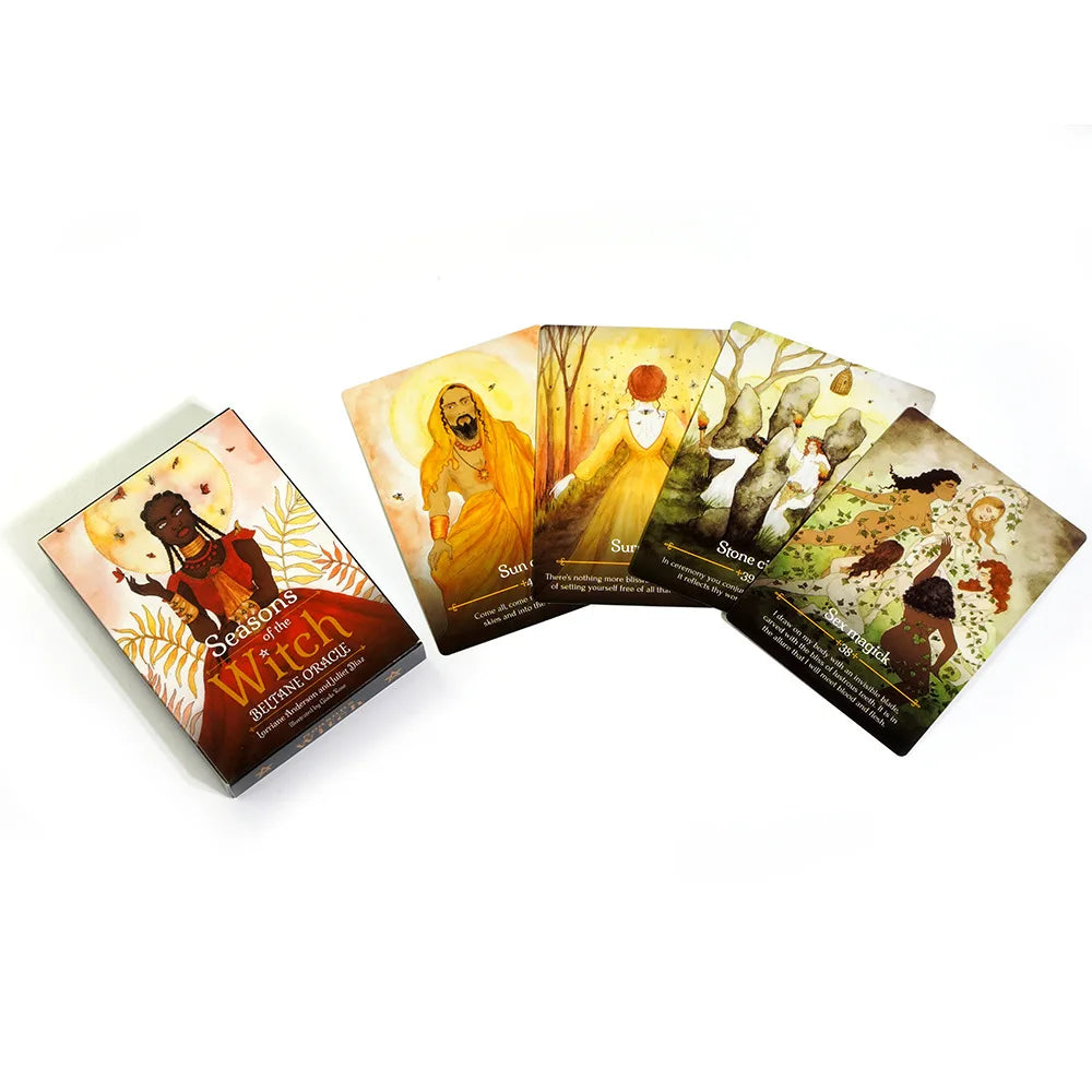 🕉️ Mudras For Body, Mind, and Spirit – 68-Card Yoga Practice Tarot Oracle Deck with PDF Guidebook | Holistic Healing & Meditation Tool | Free Shipping