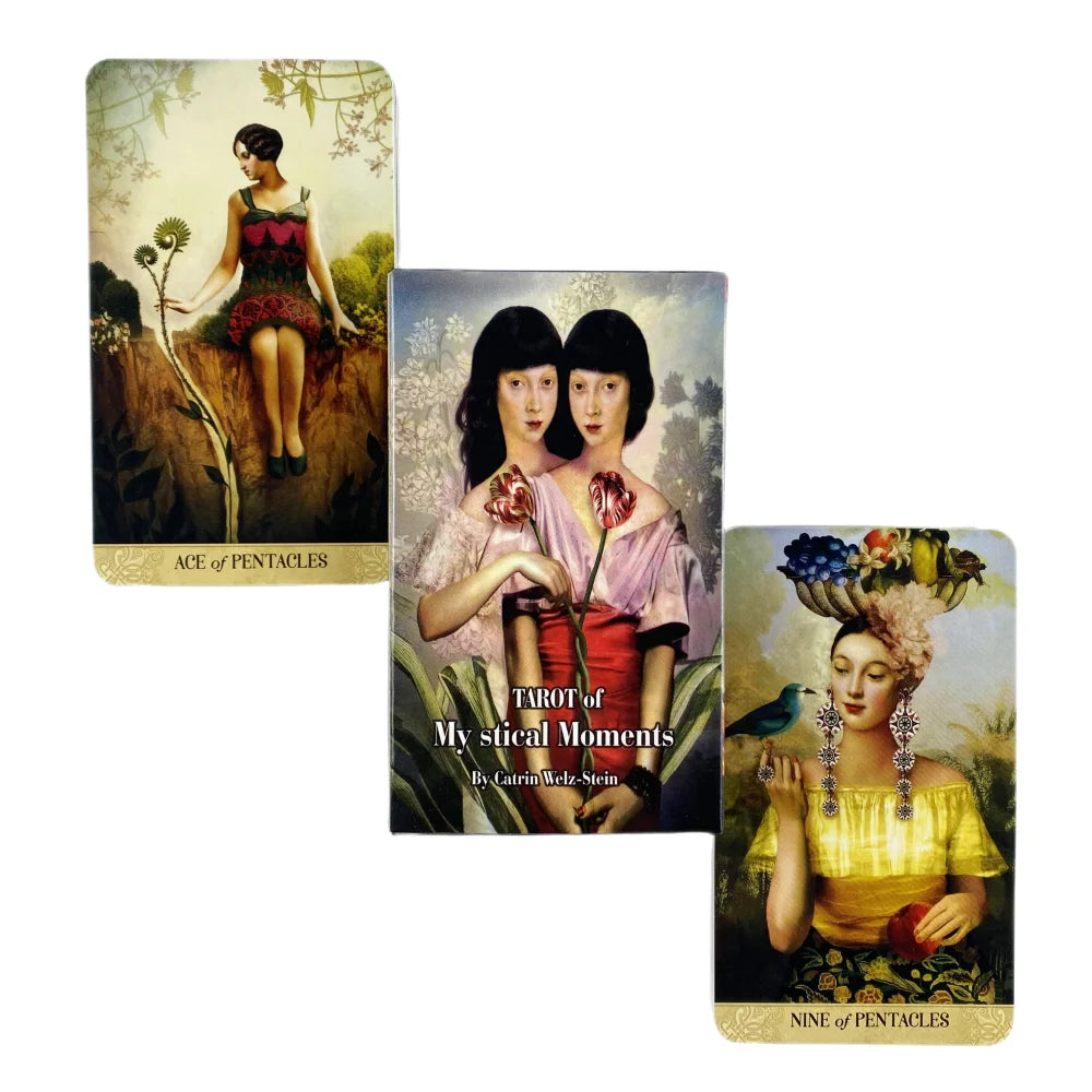 Tarot Of Mystical Moments Cards A 83 Deck Oracle Entertainment Cards Family Gathering Divination Deck TT181