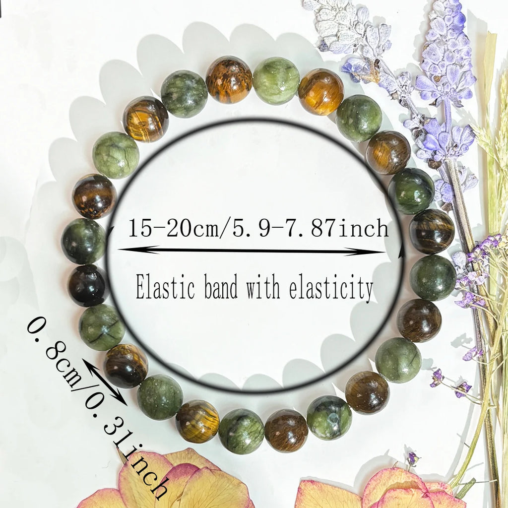 💰 Money Stone and Natural Stone Bracelet – Wealth, Richness & Prosperity All-Season Stylish Gemstone Jewelry