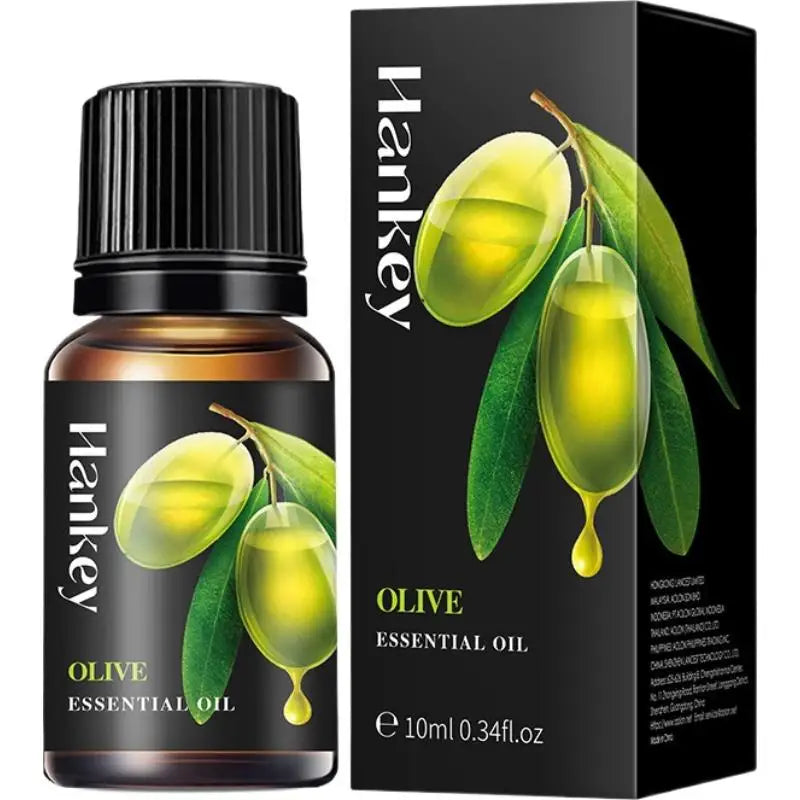 🌿 Aromatherapy Essential Oil Set – 10ml Bottles | Natural Plant Extracts | Lemon, Eucalyptus, Lavender, Jasmine, Rose, Mint, Orange | Diffuser, Humidifier & Air Freshener | Pure Fragrance for Relaxation & Wellness 10ml Olive