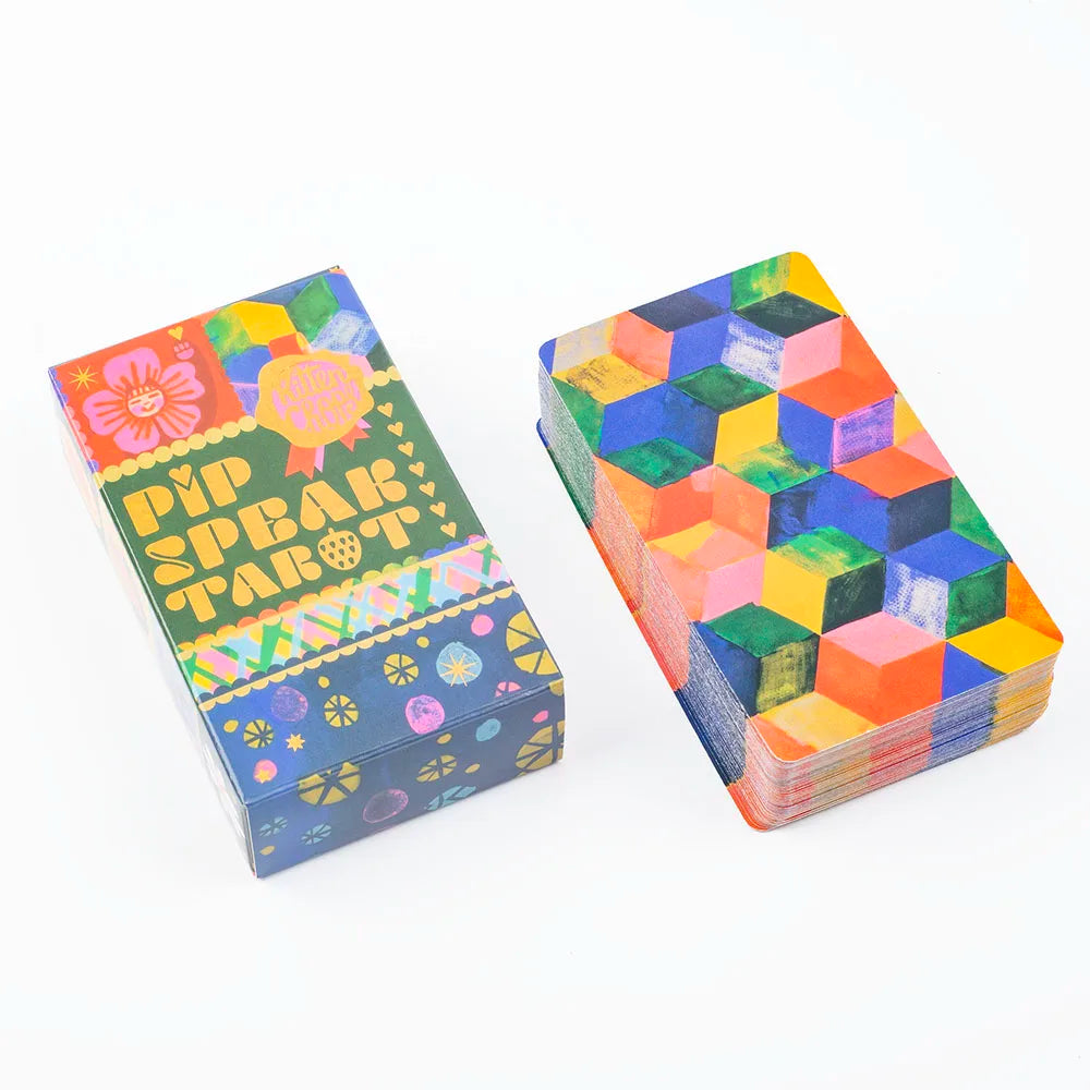 Pipspeak Marseille Tarot Deck - 83 Cards for Family Gatherings, 10.3 × 6 cm