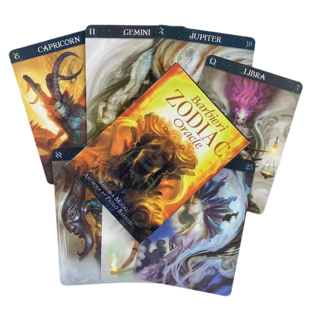 🎉Versatile Tarot Deck & Oracle Cards – Ideal for Family Gatherings, Parties, and Intuitive Fortune-Telling Games TS53
