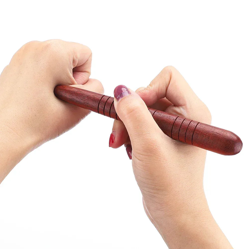Multifunctional Wooden Massage Stick – Natural Wooden Acupoint Therapy and Meridian Relaxation Tool for Full Body Muscle Relief