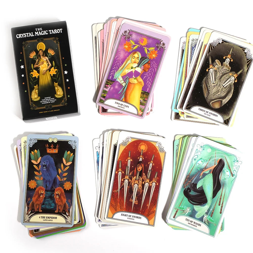 🕉️ Mudras For Body, Mind, and Spirit – 68-Card Yoga Practice Tarot Oracle Deck with PDF Guidebook | Holistic Healing & Meditation Tool | Free Shipping