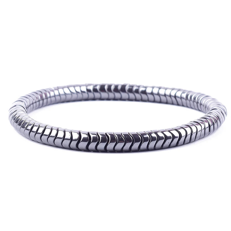 ✨ Bohemian Therapeutic Magnetic Hematite Bracelet – Homme Body Slimming & Weight Loss Health Care Jewelry – Couple Bangle Gift for Women 16
