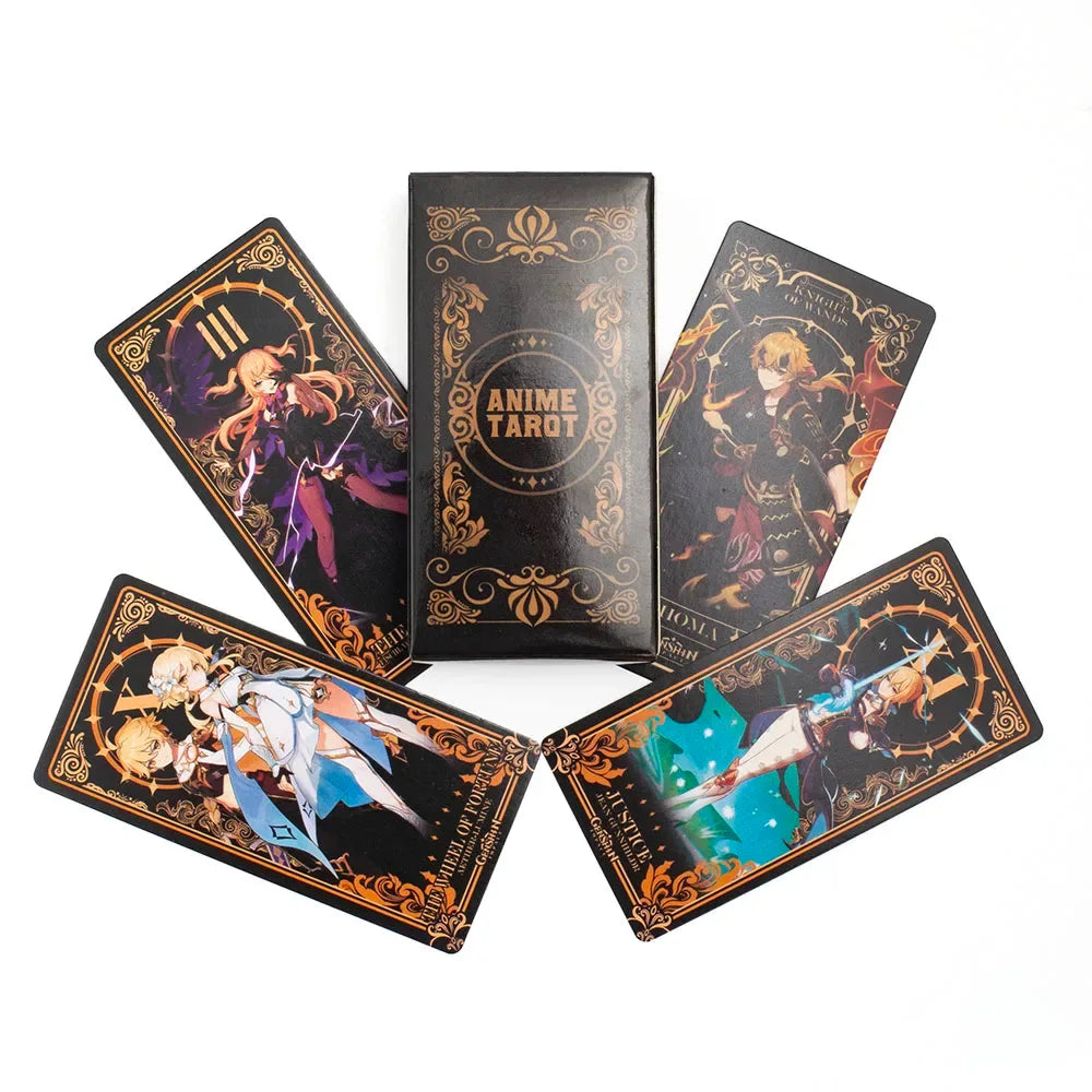 Kitten Tarot Oracle Cards – 78-Card English Deck for Fate Divination, Leisure Entertainment, and Family Gathering Board Games