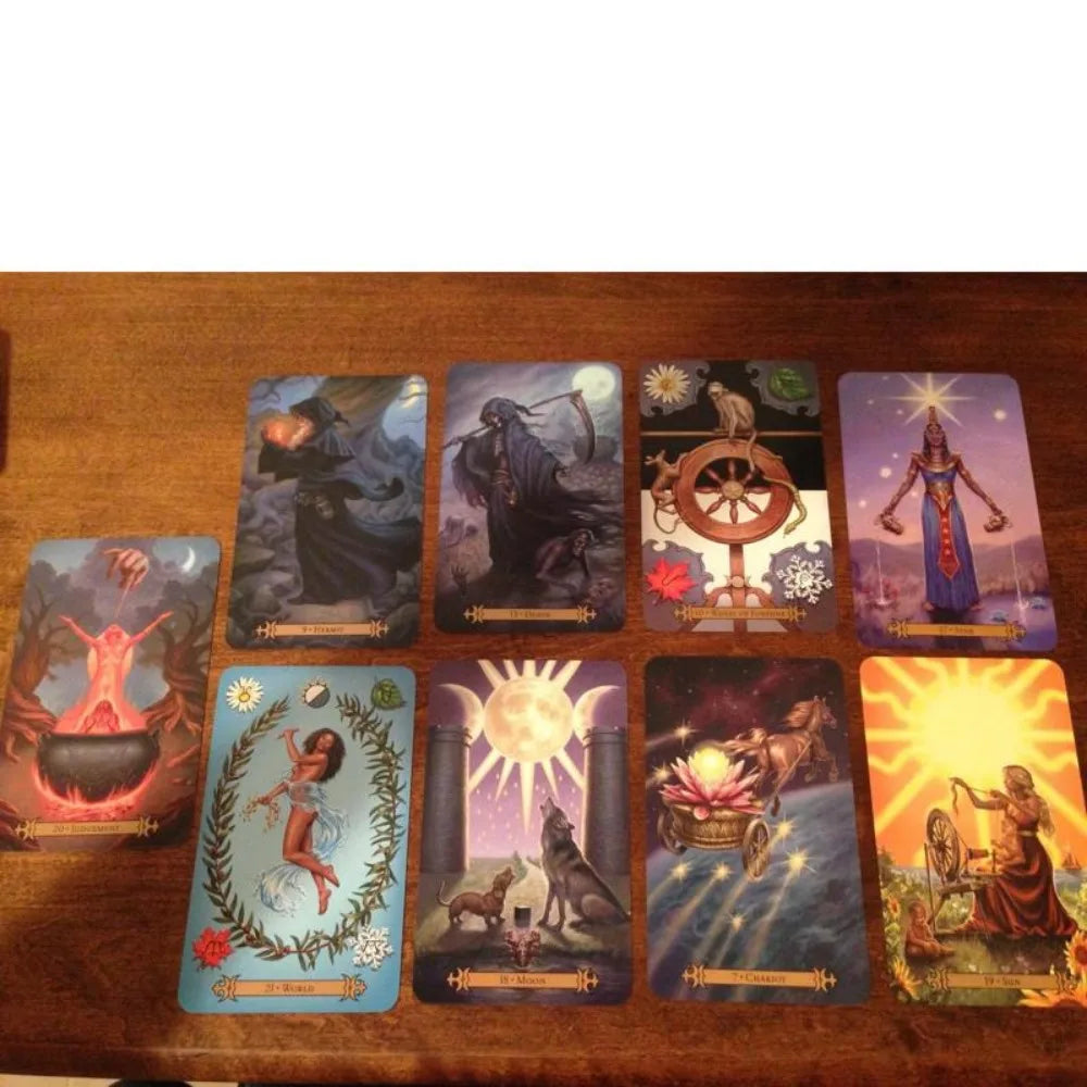 🔮 Modern Spellcaster's Tarot Deck by Melanie Marquis – New Magical Card Game for Divination and Spellwork