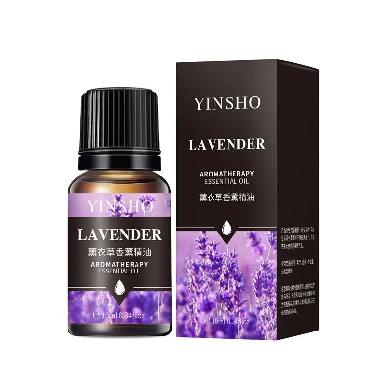 🌟 17 Flavors 10ml Essential Oils for Aroma Diffuser – Water-Soluble Natural Fragrance Oils for Home and AirHumidifier﻿ Lavender