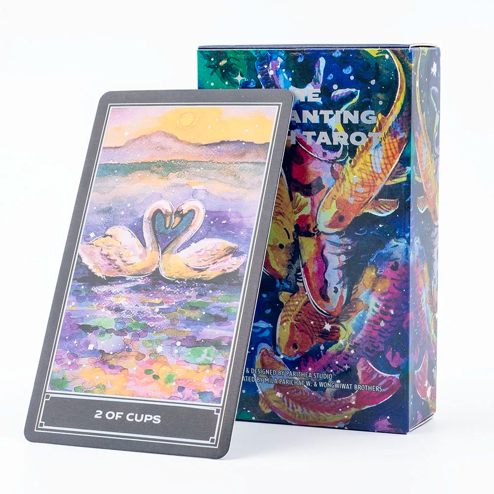 The Enchanting Earth Tarot 80-Card Deck Divination Edition Nature-Inspired Board Game for Intuitive Guidance and Self-Discovery