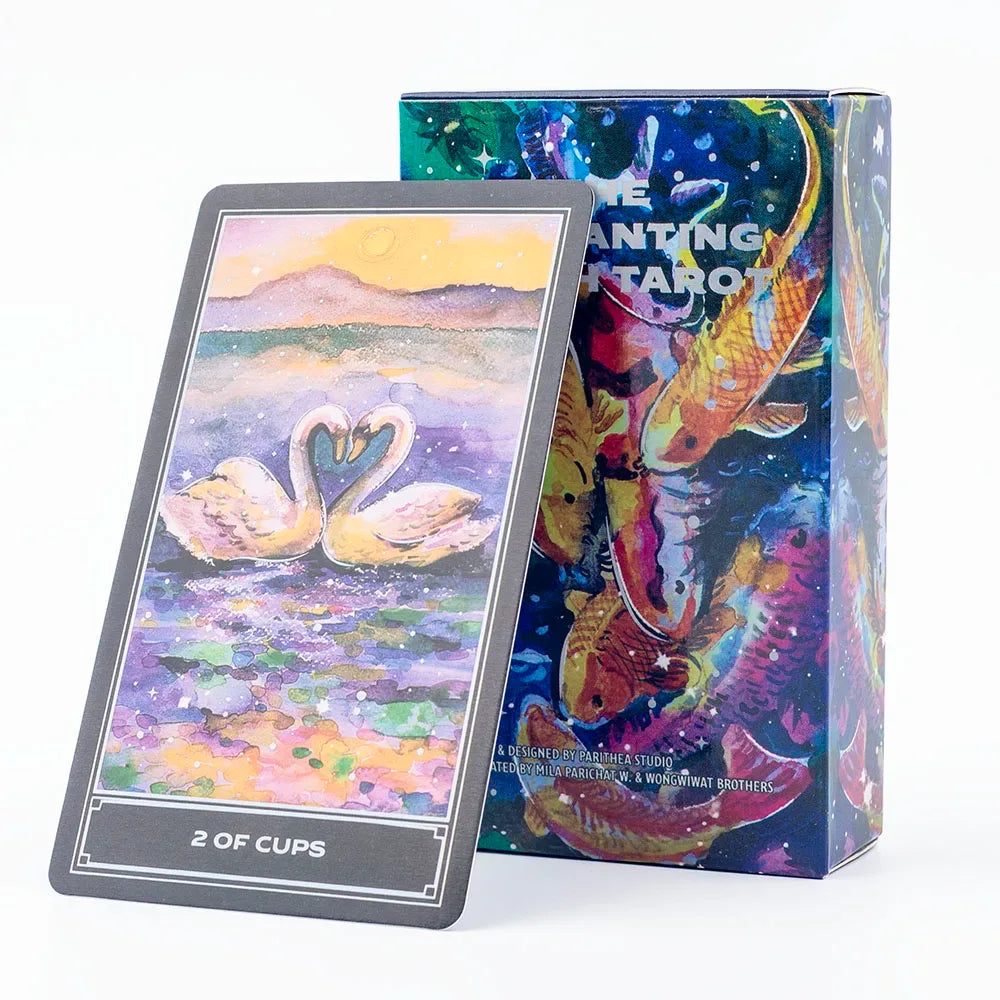 Enchanting Earth Nature-Inspired Tarot Deck for Intuitive Guidance and Self-Discovery - 80-Card Divination Board Game