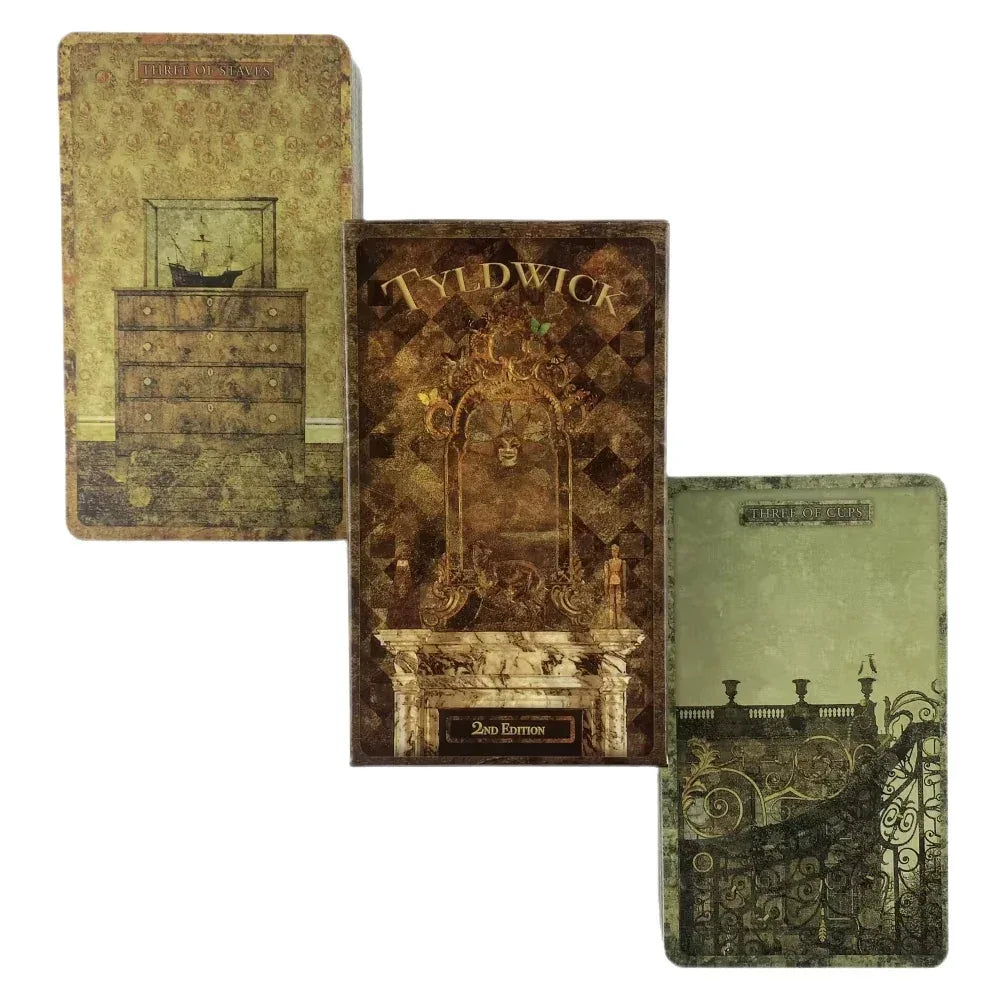 🃏Tyldwick Tarot Deck | Divination Card Game, Board Game & Oracle – New Beginner Toy Featuring Murder Crowns & Spacious Tarot