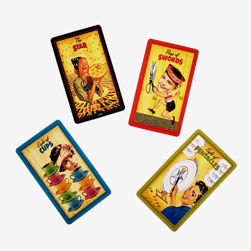 The Housewives Tarot Cards – 78-Card English Edition Divination Deck for Family Parties and Board Games