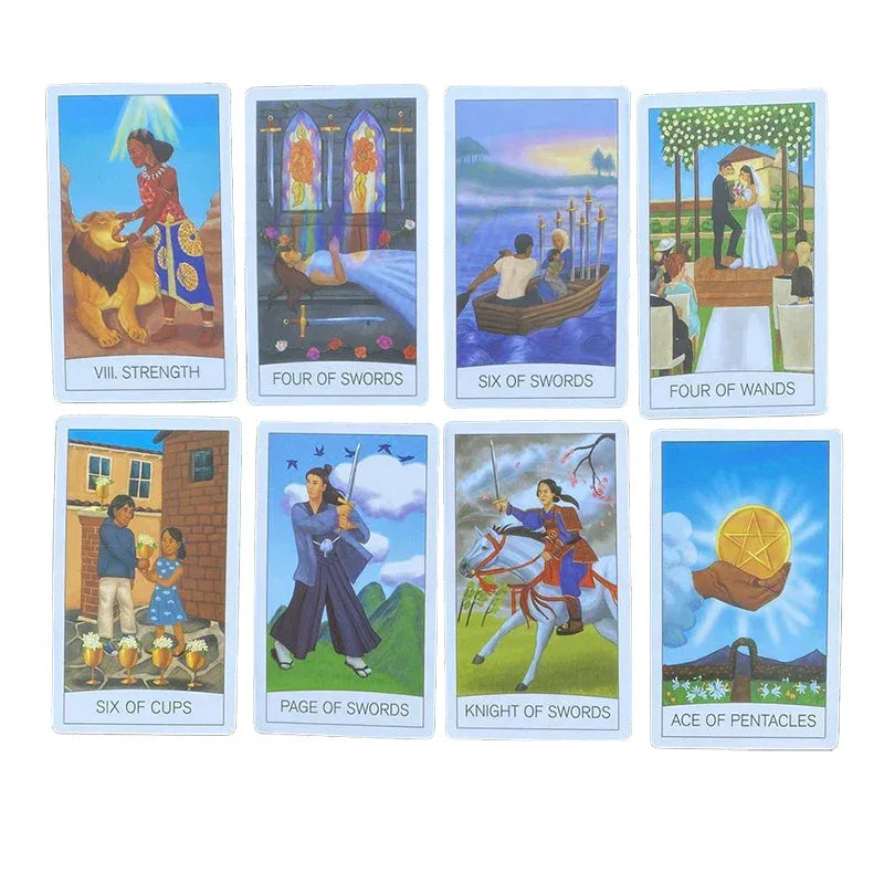 🌙 The Guardian of the Night Tarot Deck – 78 Cards | Animal-Themed Divination Deck | Work, Life & Love Guidance | Board Game & Oracle Cards | 10.3 x 6 cm | Guidebook Included | Family & Party Fun
