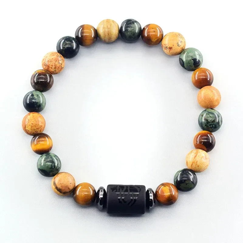 🌌 The "Celestial Identity" 12 Constellation Bracelet: Zodiac Charm & Personality Talisman (Unisex)