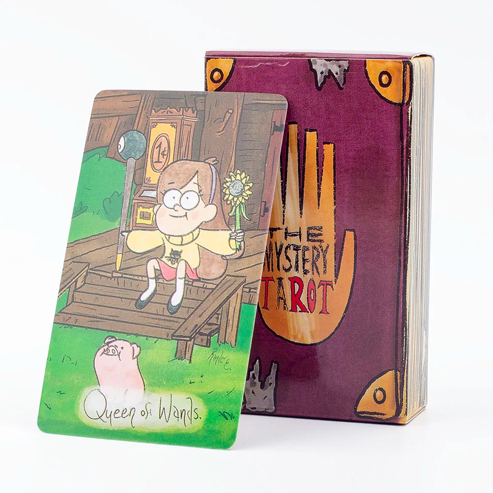 The Mystery Tarot – 78-Card English Deck (10.3x6 cm) for Mysterious Divination, Family Parties & Board Games