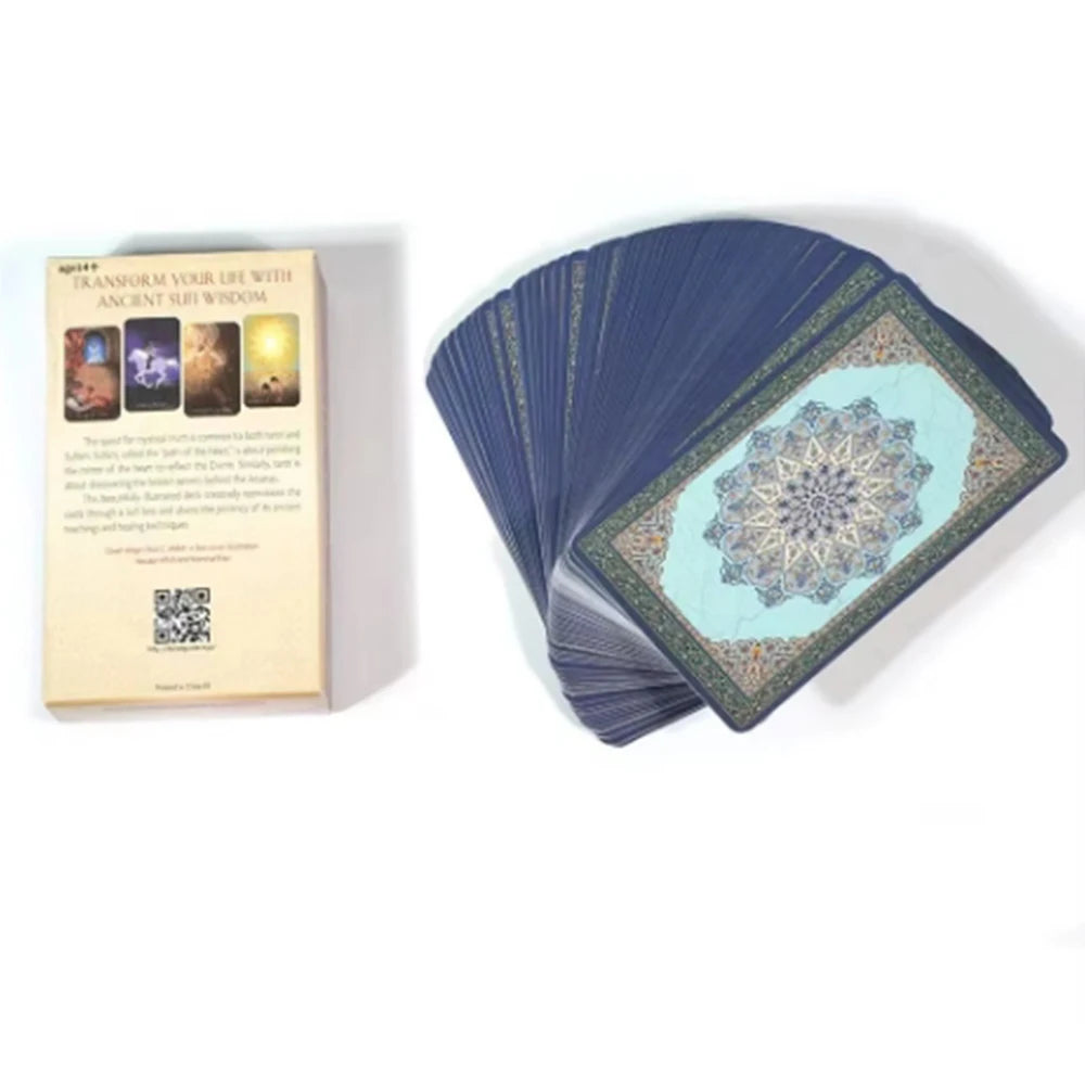 🌙 The Sufi Tarot 78 Card Deck | Heal Your Life with Ancient Sufi Wisdom | Inspired by Traditional Tarot
