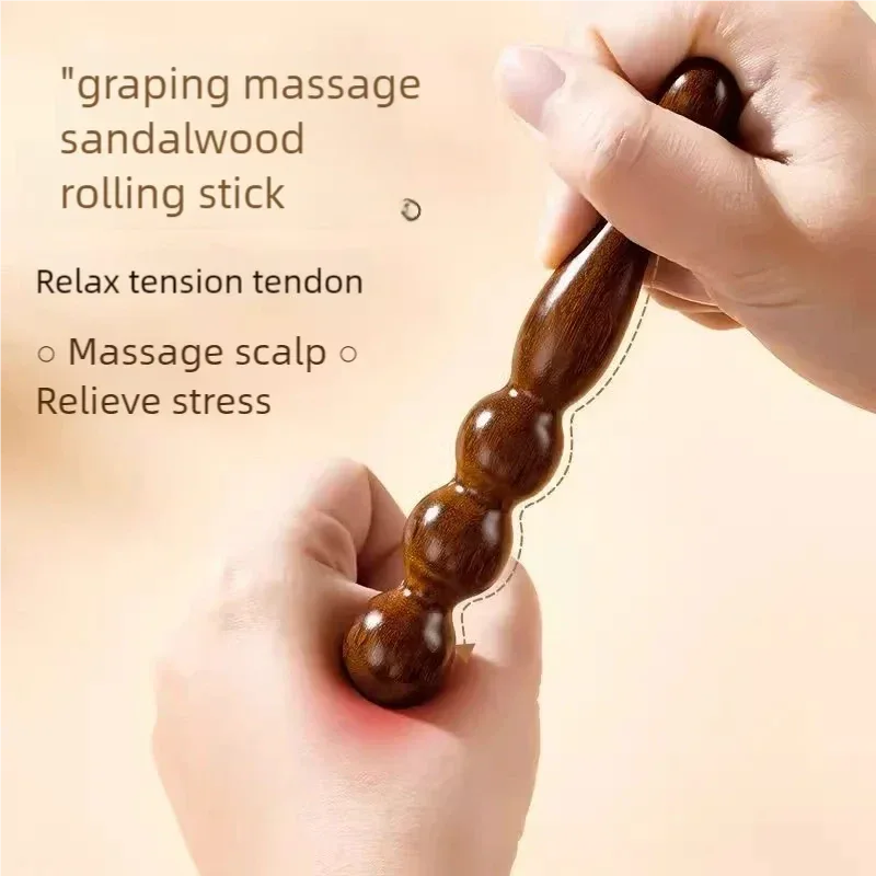 Wooden Acupoint Stick – Foot, Head, and Body Meridian Massage Tool for Acupoint Stimulation and Muscle Relaxation﻿