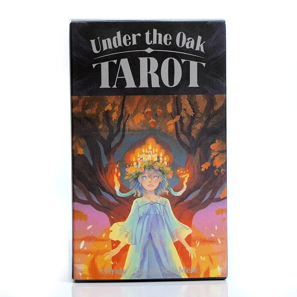 🌳 Under The Oak Tarot Deck – 79 Cards | English Multilingual Edition | Unique Narrative Divination & Board Game