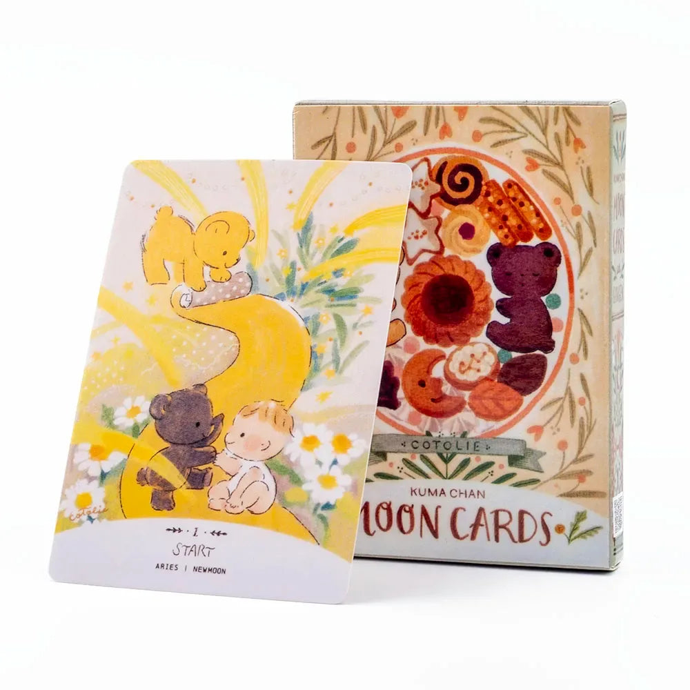 Crystals Healing Cards – 60-Card English Oracle Deck with Crystal & Zodiac Cards for Divination & Party Games TK43K
