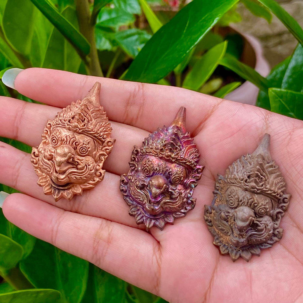 Multilayered Garuda Head Amulet - Spiritual Protection & Wealth Attraction by Kruba Ariyachart