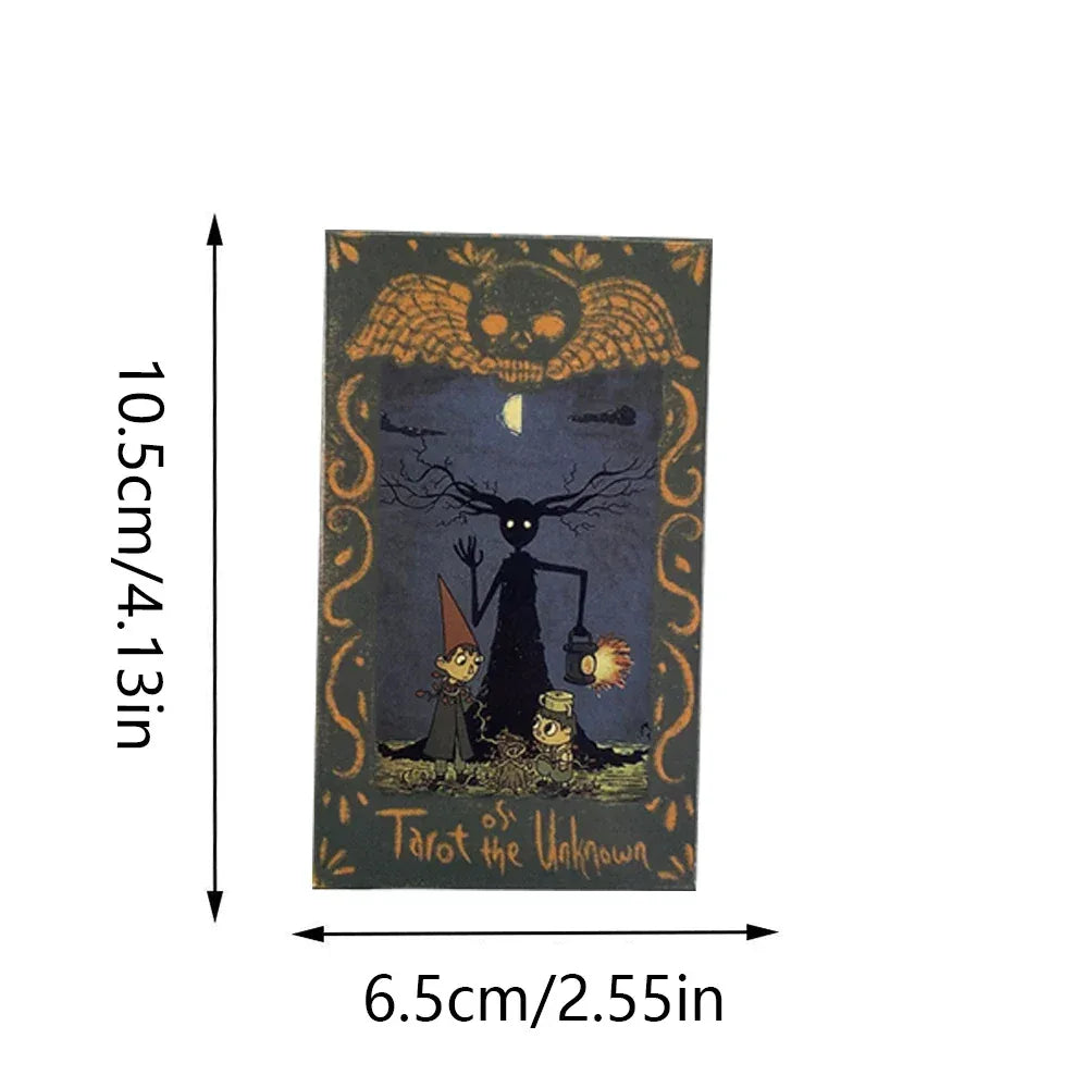 🌌 Tarot of the Unknown – 78 Cards Tarot Deck | English Edition | Original Rider-Waite Inspired Deck with Booklet | Divination & Party Game