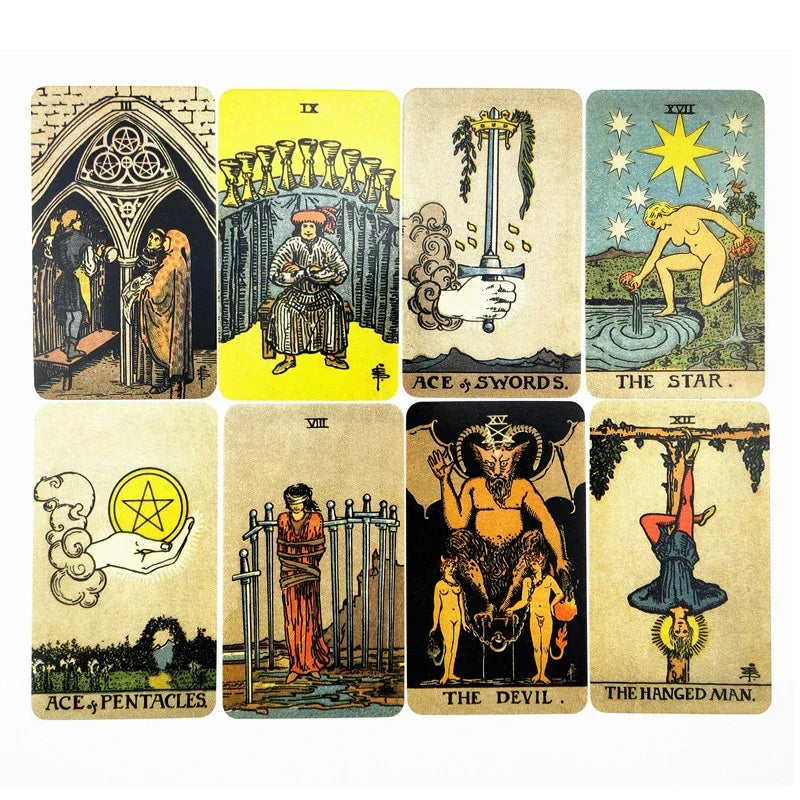 🌙 The Guardian of the Night Tarot Deck – 78 Cards | Animal-Themed Divination Deck | Work, Life & Love Guidance | Board Game & Oracle Cards | 10.3 x 6 cm | Guidebook Included | Family & Party Fun