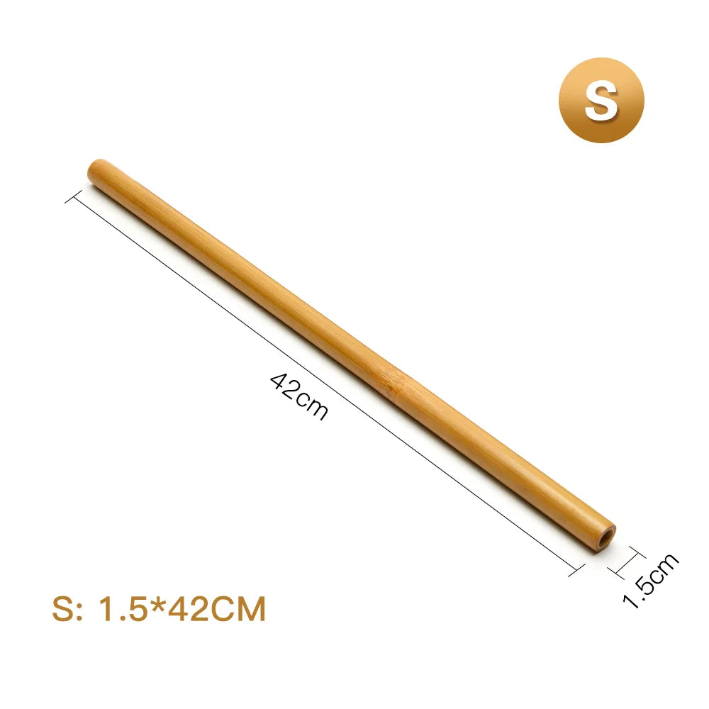 Natural Bamboo Massage Sticks Wood Therapy Anti Cellulite Gua Sha Massager Muscle Pain Relief Maderoterapia Scraping Tool S-1.5cm