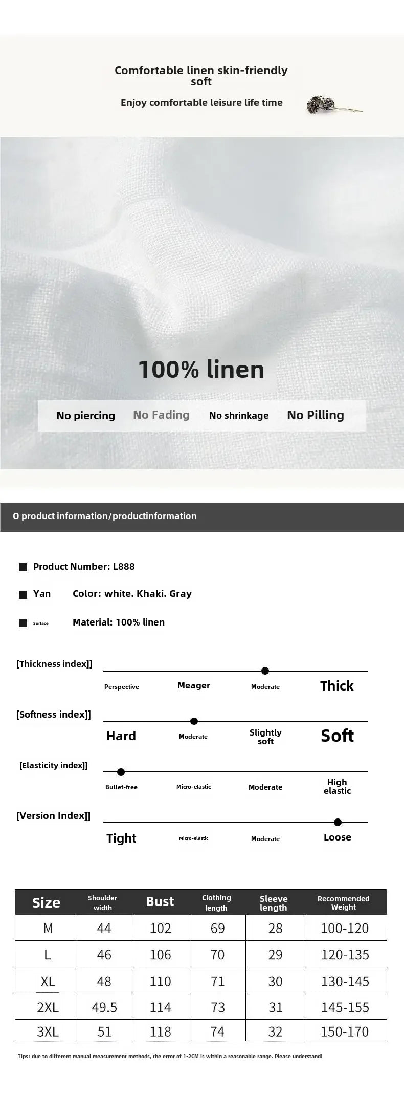 🌿 The Zen-Essential Pure Linen Top: Premium Men’s 100% Organic Linen V-Neck Shirt – Loose Fit Vintage Silhouette, Breathable Half-Sleeve Design, and Ultra-Lightweight Summer Casual Tee