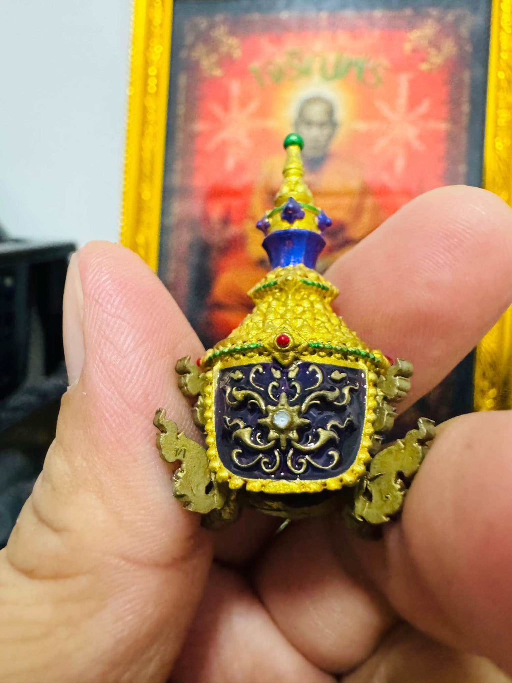 🌟 Exclusive Puthtisilp with Head of Deva﻿ – Kuwanon Ariyatrap﻿ Sacred Relic Blessed by Luang Pho Phat at Wat Huay Duan, Nakhon Sawan 🌟