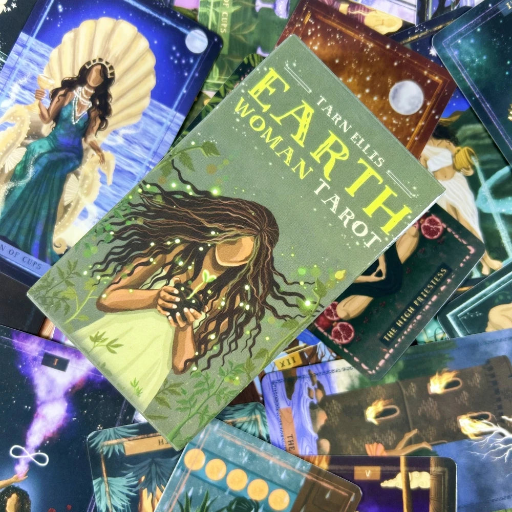 Earth Woman Tarot – 78-Card Deck for Feminine Power, Personal Use & Divination