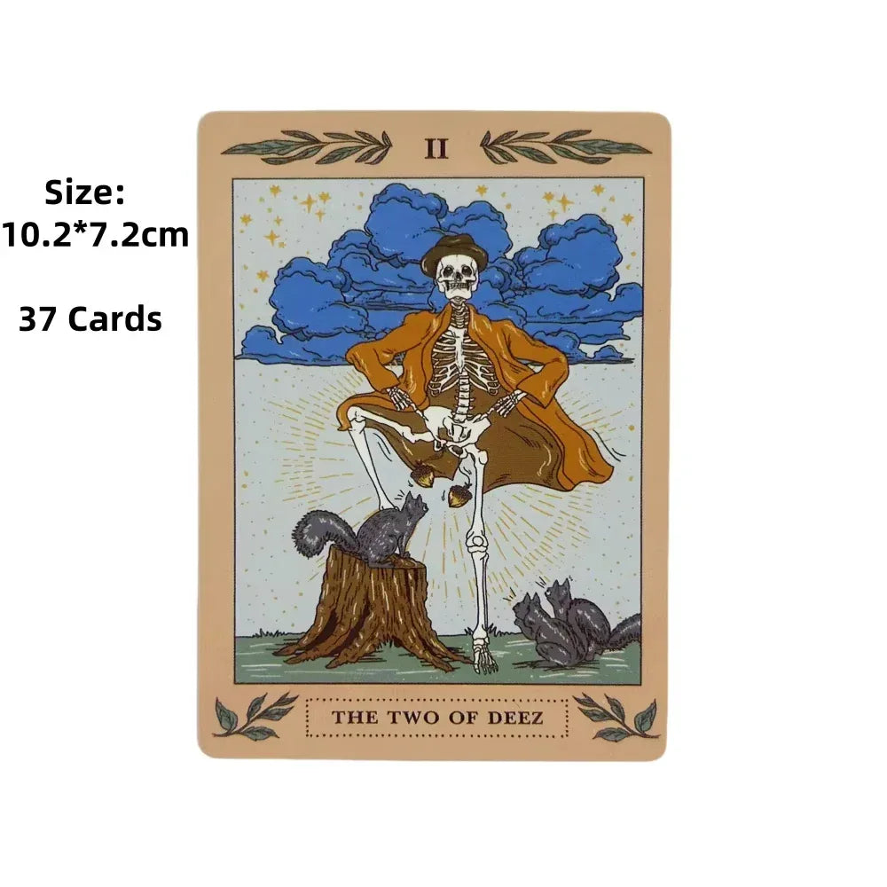 🔥The Audacity Deck | 37-Card English Oracle Tarot Divination Edition – Board Game Functional Deck