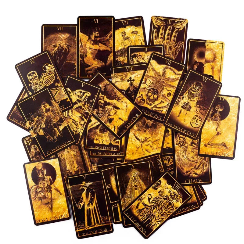🌟 The Qedavian Tarot Deck – 78 Cards | Unique 7 Suits & 8 Major Arcana | High-Quality Tarot Board Game | Beginner Friendly & Fun Divination Experience