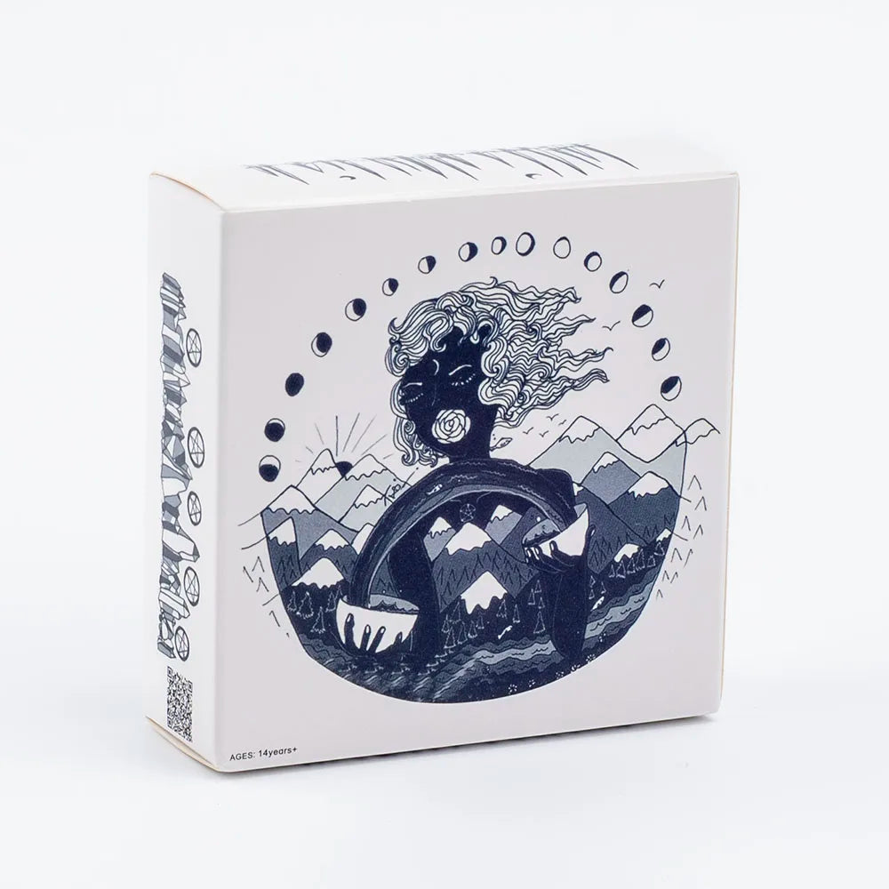 🦉 White Winny Tarot – 80-Card Fortune Telling & Divination Deck with PDF Guidebook for Intuitive Readings, Self-Discovery & Party Board Game TK40K