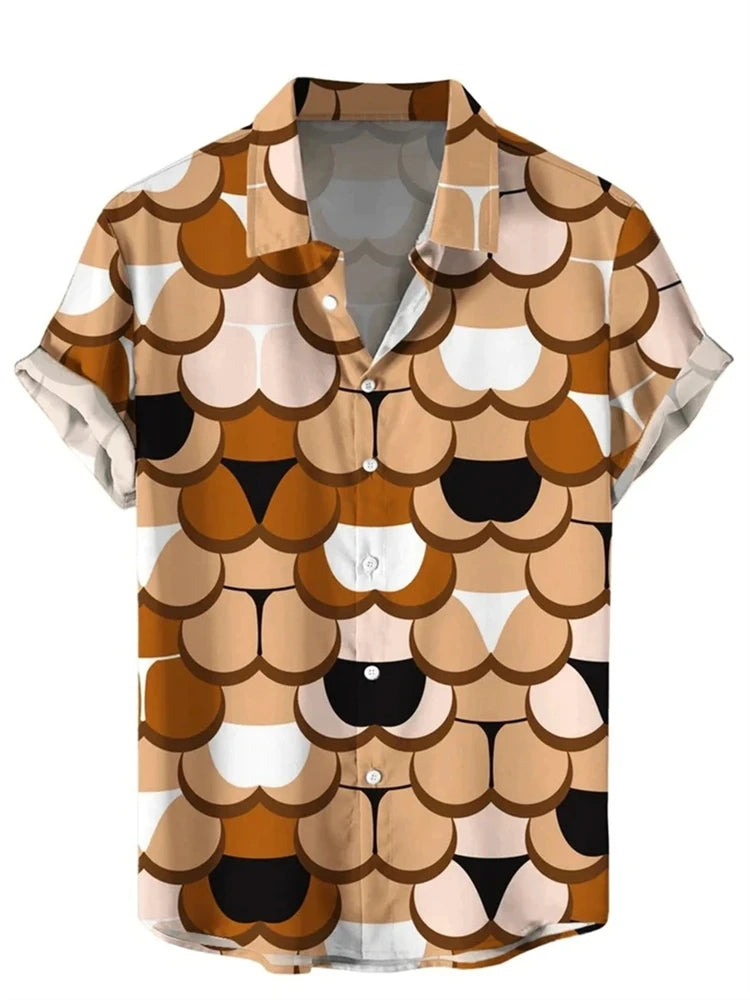 🏝️ The Island-Luxe 3D Masterpiece: Premium Men’s Hawaiian Shirt (S-6XL) – High-Definition 3D Digital Print, Ultra-Breathable Performance Fabric, and Sophisticated Plus-Size Casual Silhouette rfv1542