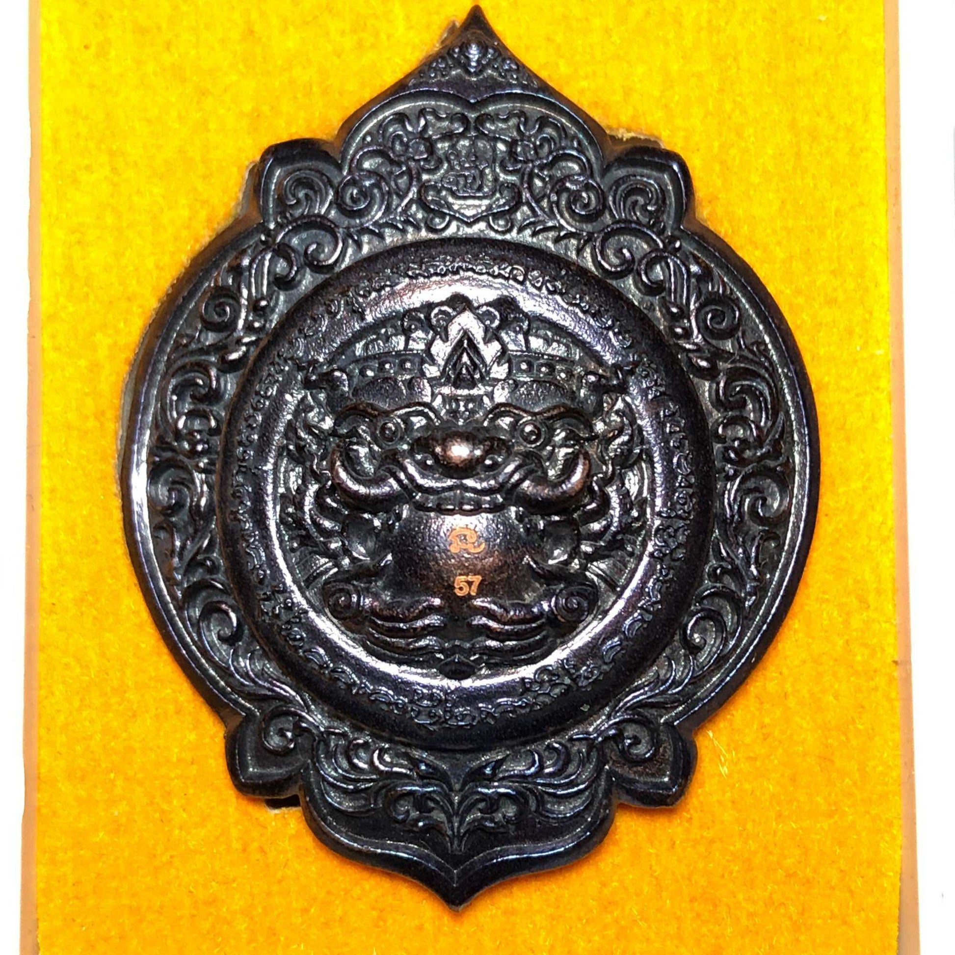 Rahu Wealth Amulet - Unlock Divine Protection and Attract Unlimited Fortune by Luang Pu Srithep Udon