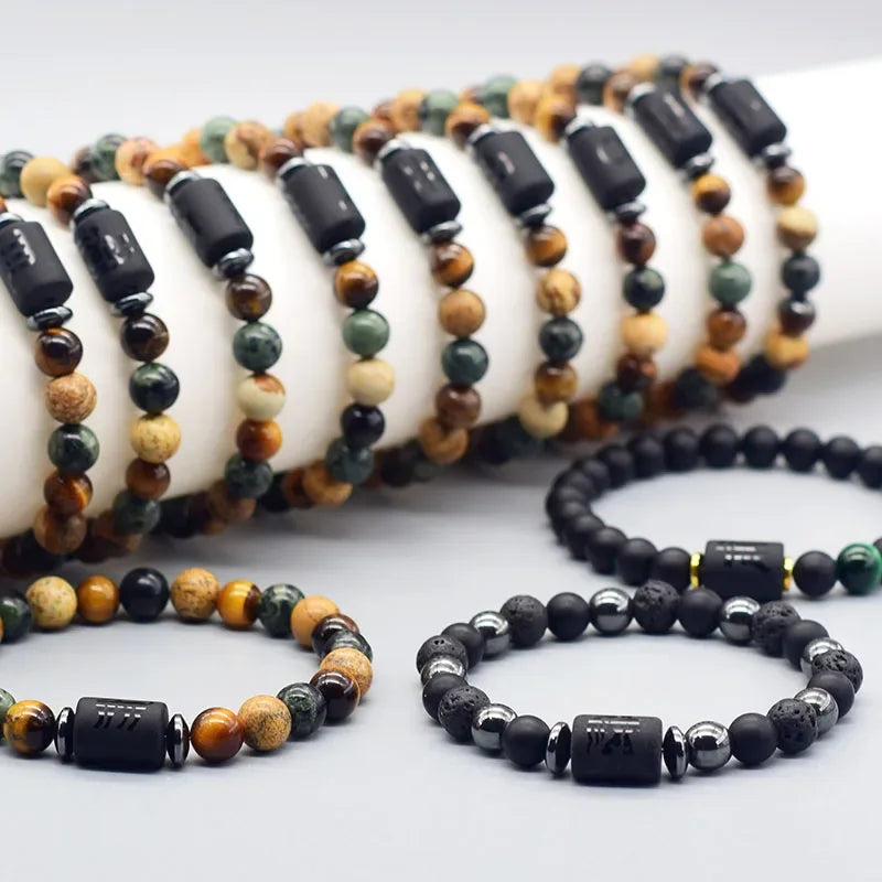 🌌 The "Celestial Identity" 12 Constellation Bracelet: Zodiac Charm & Personality Talisman (Unisex)