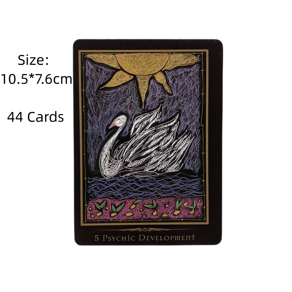 ✨ Shamanic Oracle Deck – 44-Card Set Featuring Ancient Symbols for Healing, Insight, and Social Entertainment