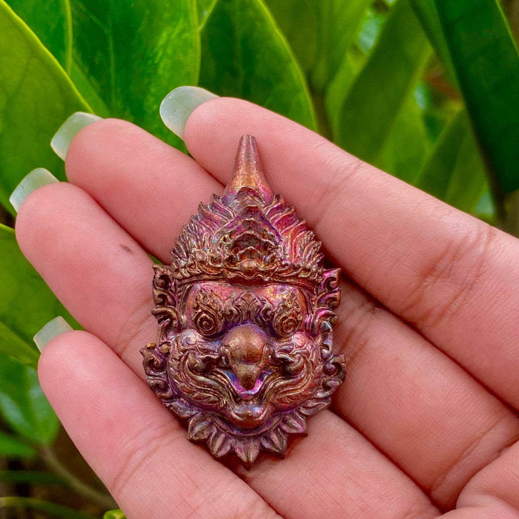 Multilayered Garuda Head Amulet - Spiritual Protection & Wealth Attraction by Kruba Ariyachart