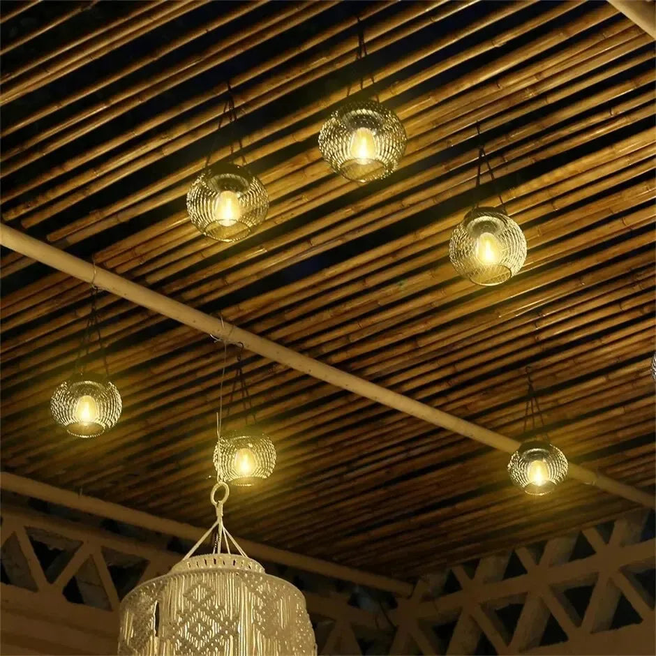 🌞 Solar Lantern Outdoor by Ortiny – Upgraded Waterproof Hanging Solar Light for Garden & Patio Décor | Free Shipping