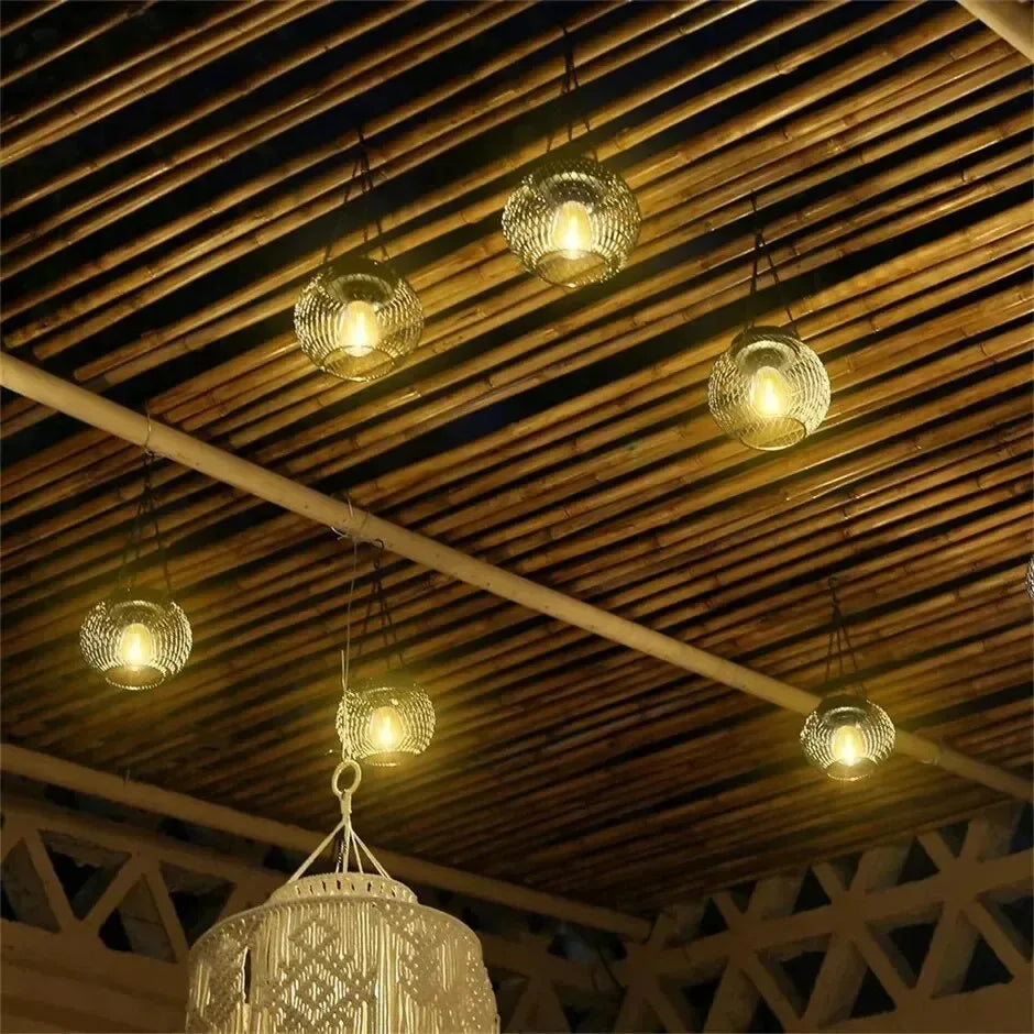 🌞 Solar Lantern Outdoor by Ortiny – Upgraded Waterproof Hanging Solar Light for Garden & Patio Décor | Free Shipping