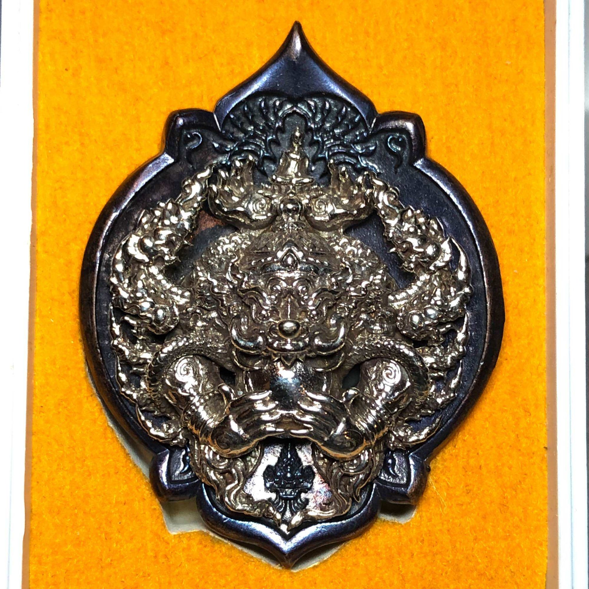 Rahu Wealth Amulet - Unlock Divine Protection and Attract Unlimited Fortune by Luang Pu Srithep Udon