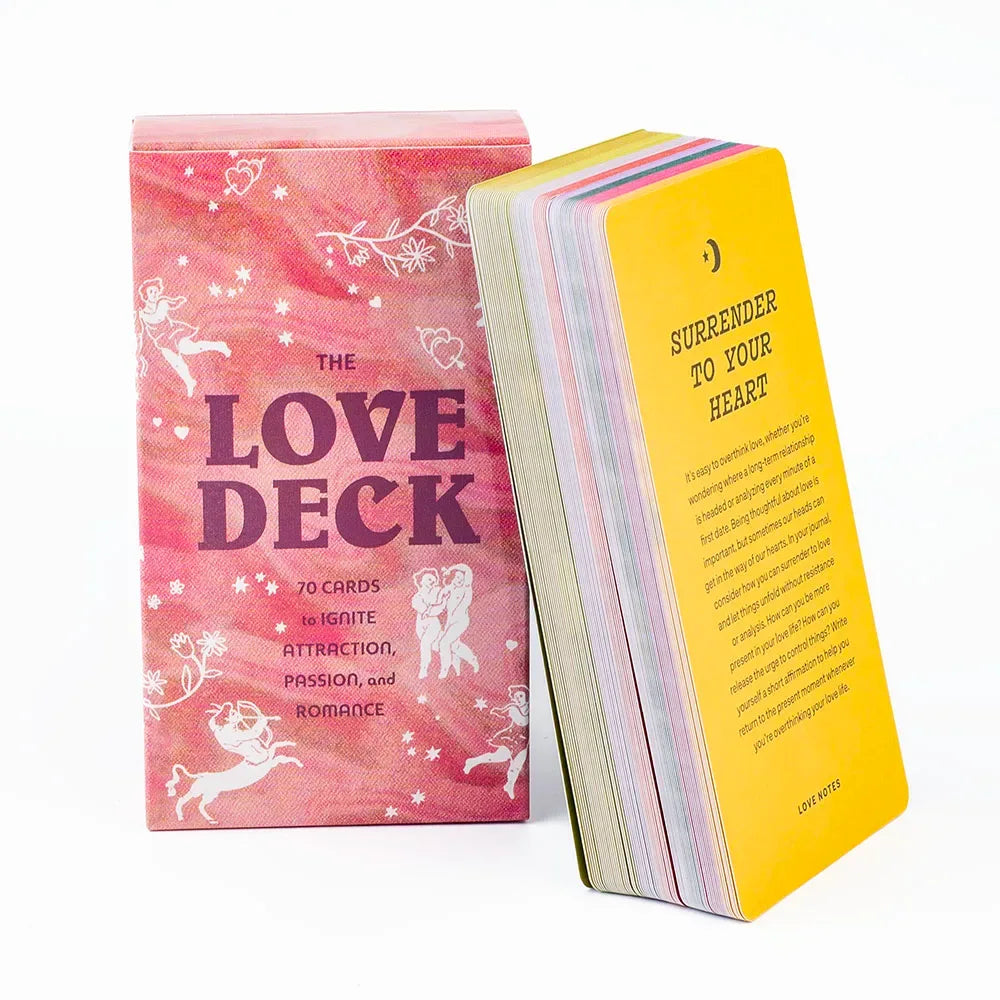 Love Deck Tarot Cards – 70-Piece English Tarot Deck for Divination and Party Fun