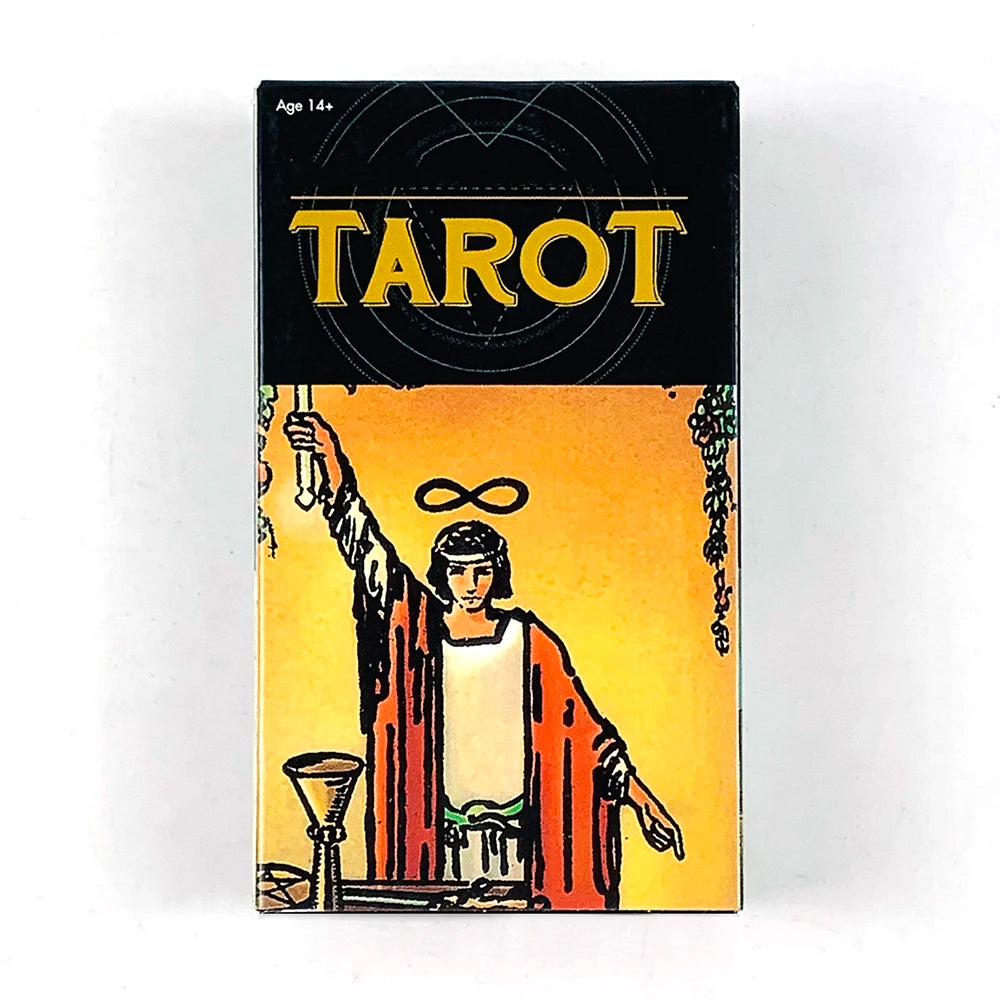 ✨ Tarot Cards Deck 78Pcs for Easy Beginners – Creative Small Gift for Fate, Fortune Telling & Divination Party Board Game
