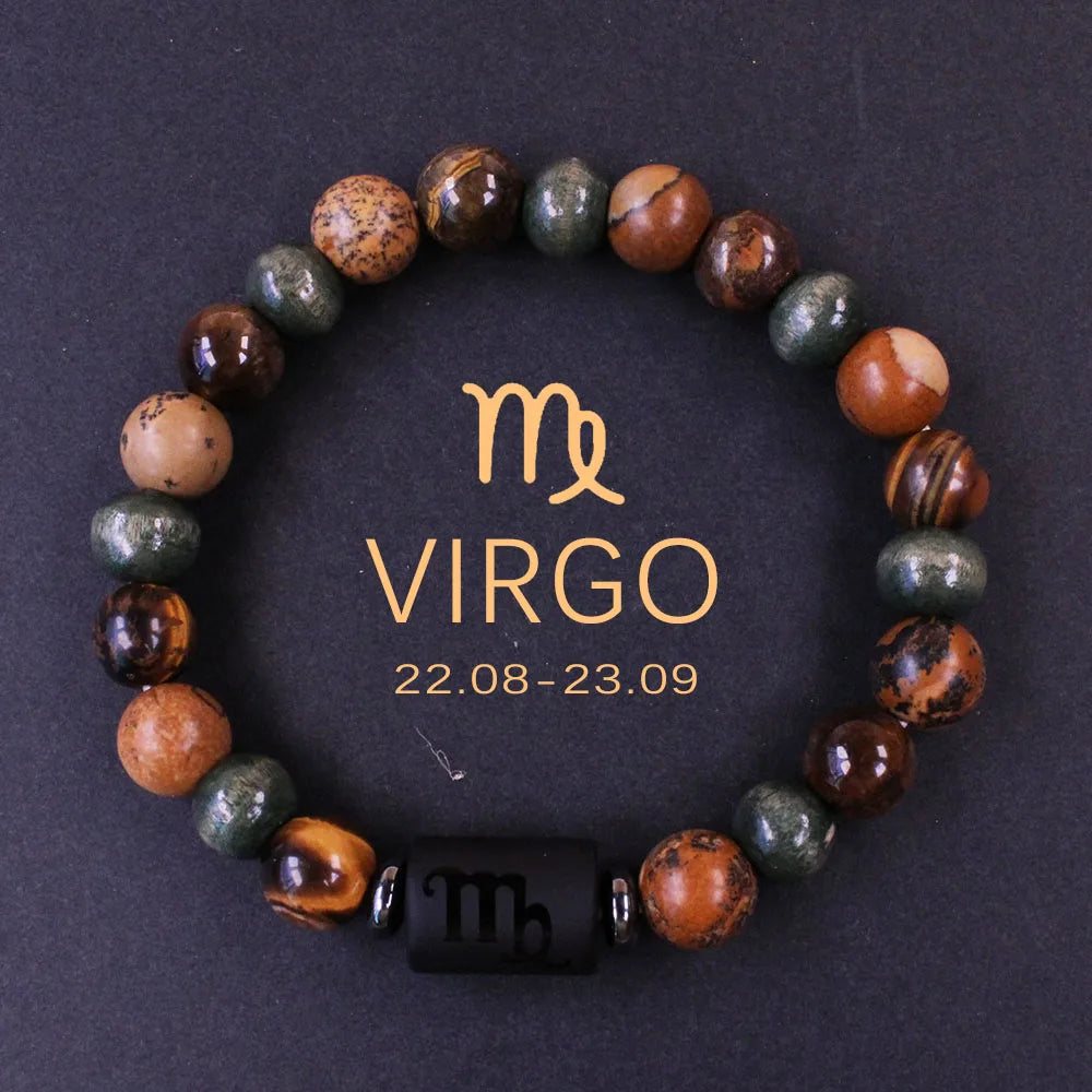 ✨ Boho Natural Stone Tiger’s Eye Bracelet – Unisex Jewelry for Women & Men – Unique Birthday & Christmas Gift for Boyfriend