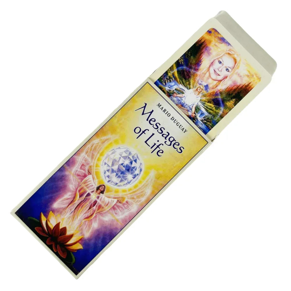 ✨ Messages of Life Oracle Cards - 54-Card English Divination Deck for Affirmations & Party Games | Elevate Your Spirit & Guide Your Day