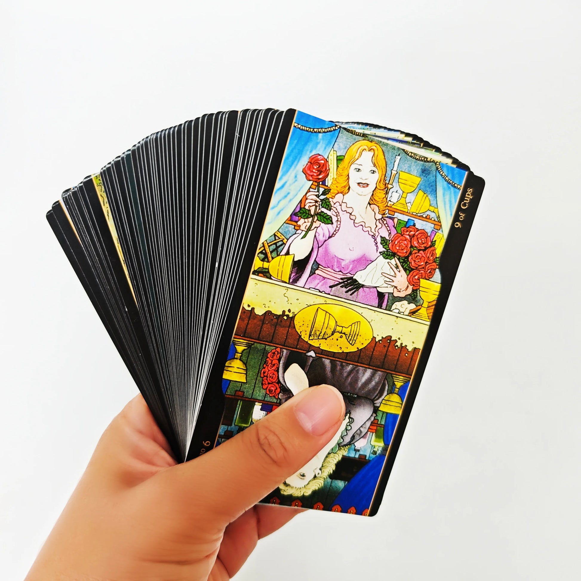 ⚔️ Oppositions Tarot Deck – 78 Cards | Rider Waite Inspired | Compact 12x7 cm | Rigid Storage Box | Beginner Friendly Guidebook Included