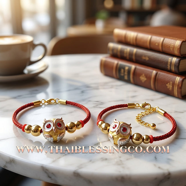 ✨🕉️ Sacred 3K-Plated Bronze "Phaya Nok Thue Thue" (Great Owl of Fortune) – "Kod Heng" Edition: Kruba Tao, Wat Ubosot Ban Lao (2020) – The Ultimate Lanna Talisman for Elite Business Success, Precision Luck, and Never-Ending Wealth
